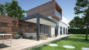 pergola_adossee_aluminium_poppy_kostum_RAL9005_RAL9016_store_naturel