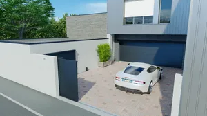 grand écoiçon entre-ouvert - RAL7016_Photo - 1