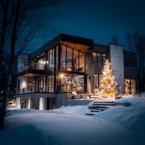 douze_maison_contemporaine_de_nuit_en_hiver_esprit_noel_--v_7_d55178e2-a928-4efd-bf18-6c34c15fa65b_1 copie